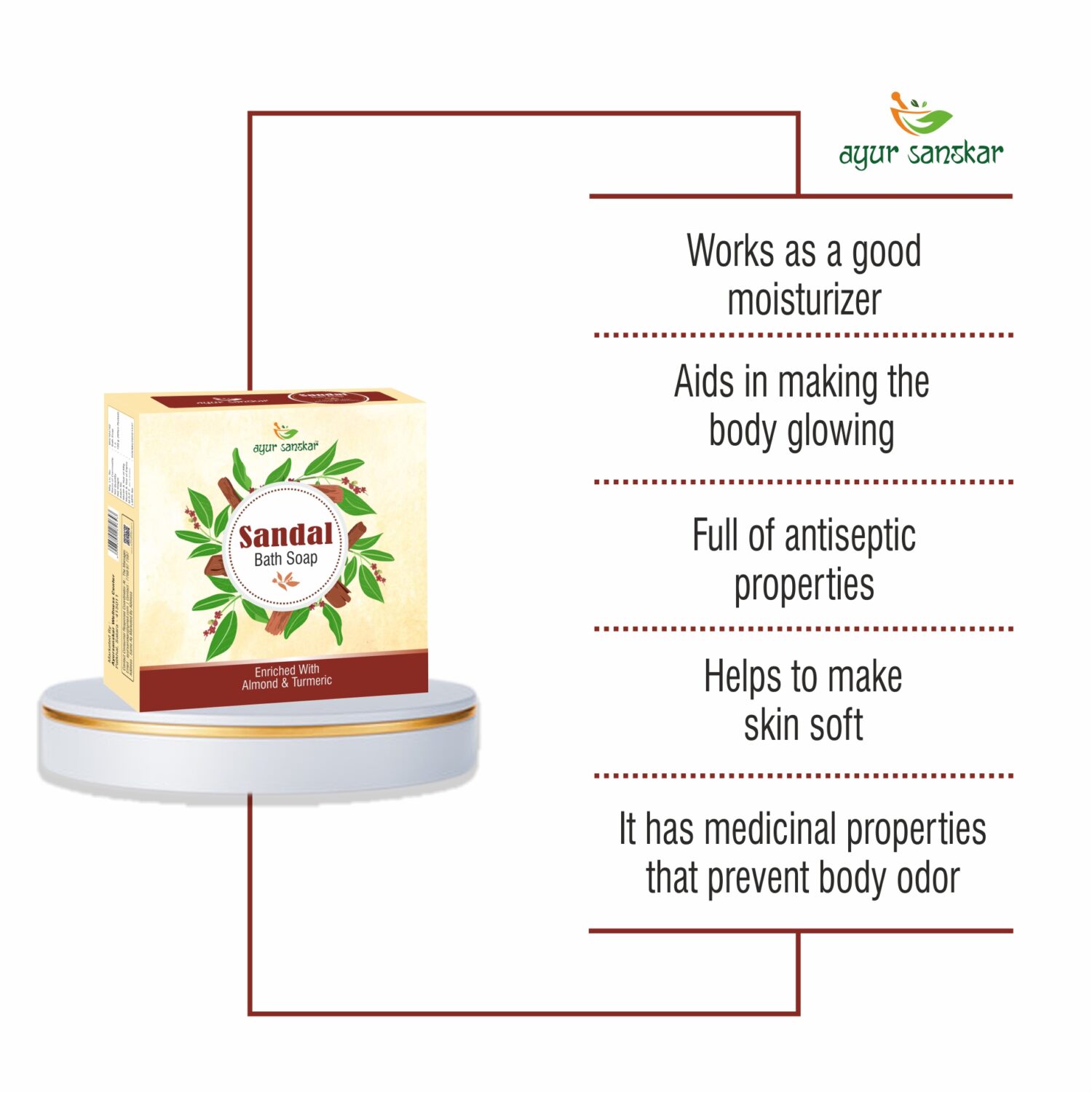 sandal soap Poster 5 Sandal Soap 100g